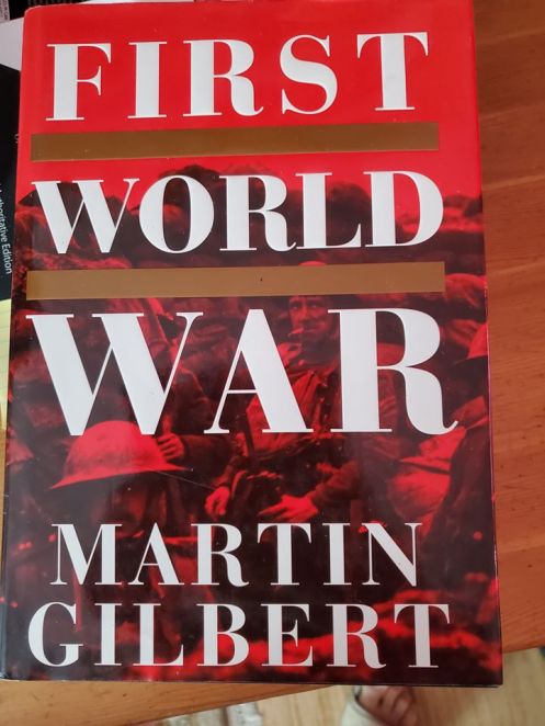 First world war book cover